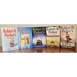 Robert B. Parker Mixed Lot Of 5 Hardcover Books
